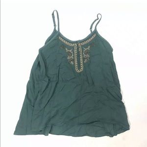 O’Neill Green Embroiderer Tank Top